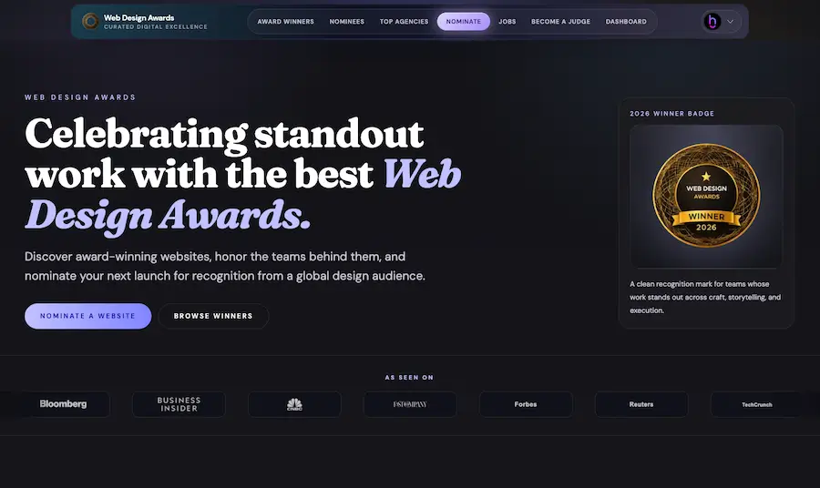 Web Design Awards case study